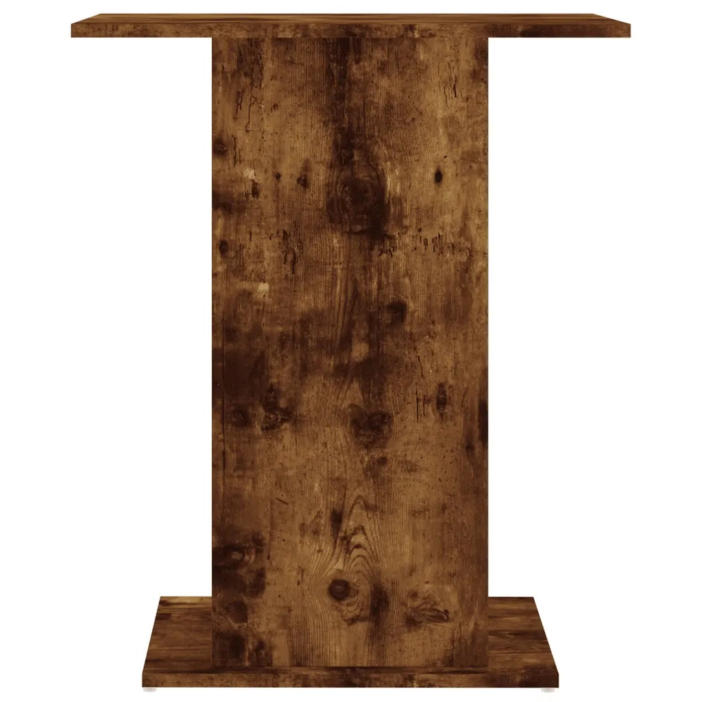 Supporto Acquario 60,5x36x72,5 cm Legno Multistrato Rovere Fumo