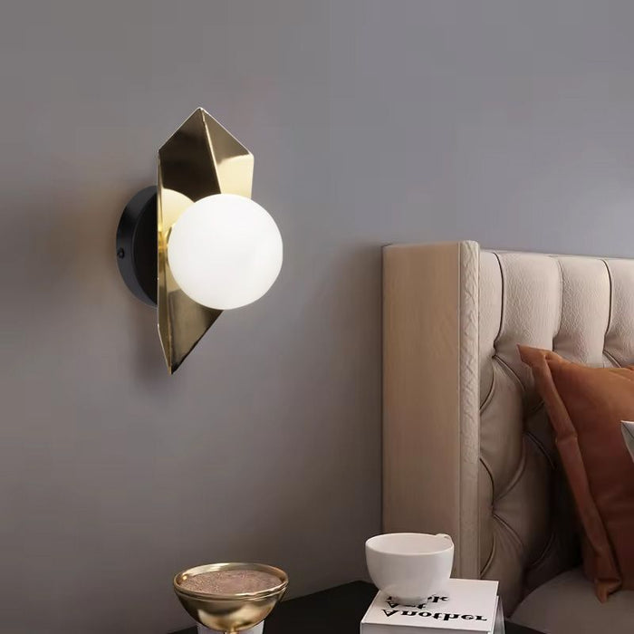 Lampada Da Parete App1411-w Black Gold