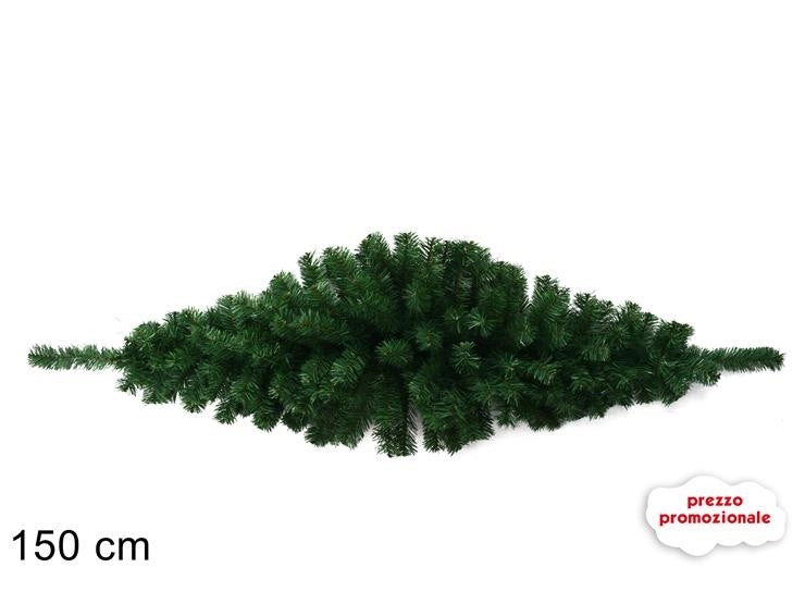 Decorazione Natalizia Ghirlanda Dietroporta Cornicione 150 cm