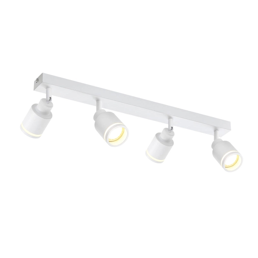 ZMH Faretto da soffitto 4 fiamme giratori per cucina ufficio camera letto