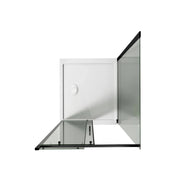 Box Doccia 80x150 CM 198 CM Vetro Trasparente 8 MM Versione Sinistra con EasyClean mod. Prime Bla Duo 1 Anta
