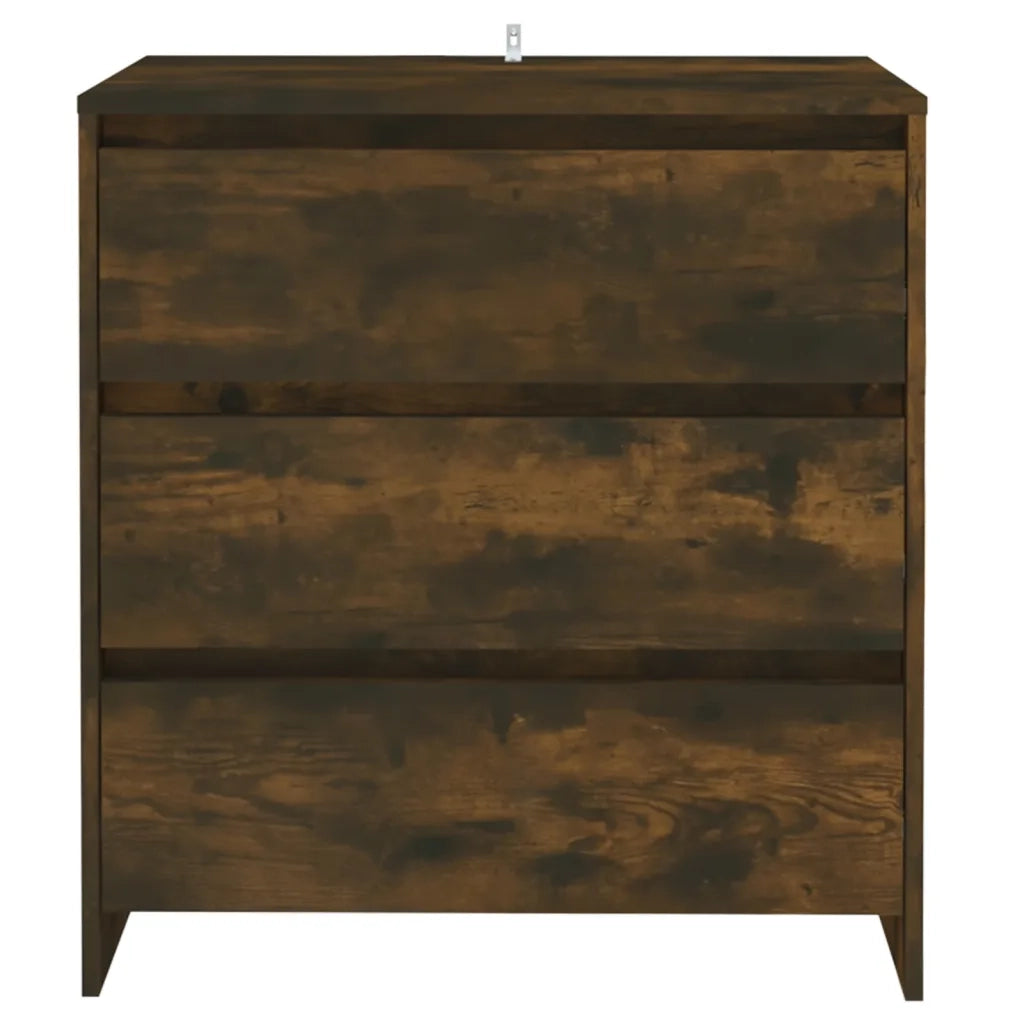 Credenza Rovere Fumo 70x41x75 cm in Truciolato cod mxl 19477