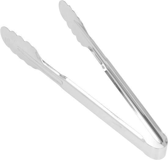 Tong per cottura a griglia multifunzione in acciaio inossidabile per cucina e campeggio, 285 cm², Clip per griglia
