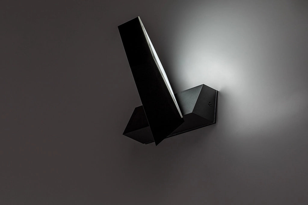 Applique esterna nera LED 14W CCT IP54 Rabalux Laxa