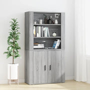 Credenza Grigio Sonoma in Legno Multistratocod mxl 101753