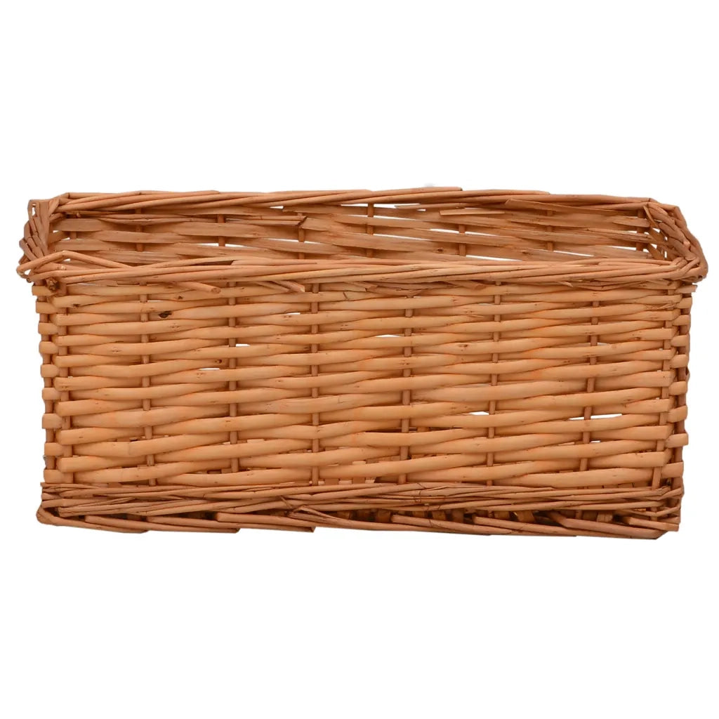 Set Cestini Impilabili 4 pz Marroni in Salice CFW5566625