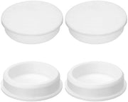 Siliconici per fissaggio 4 pezzi - Coperture idrorepellenti - Stoppi impermeabili - Per montaggio di mobili - Per fessure di impianto di auto - 71mm di diametro - Stoppi in gomma