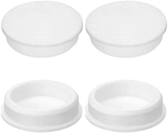 Siliconici per fissaggio 4 pezzi - Coperture idrorepellenti - Stoppi impermeabili - Per montaggio di mobili - Per fessure di impianto di auto - 71mm di diametro - Stoppi in gomma