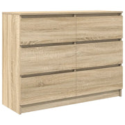 Credenza | Madia | Buffet da pranzo | Armadio da pranzo Rovere Sonoma 100x35x76 cm in Legno Multistrato