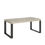 Tavolo Allungabile 200-304x90x77 cm Tecno Cashmere Telaio Antracite