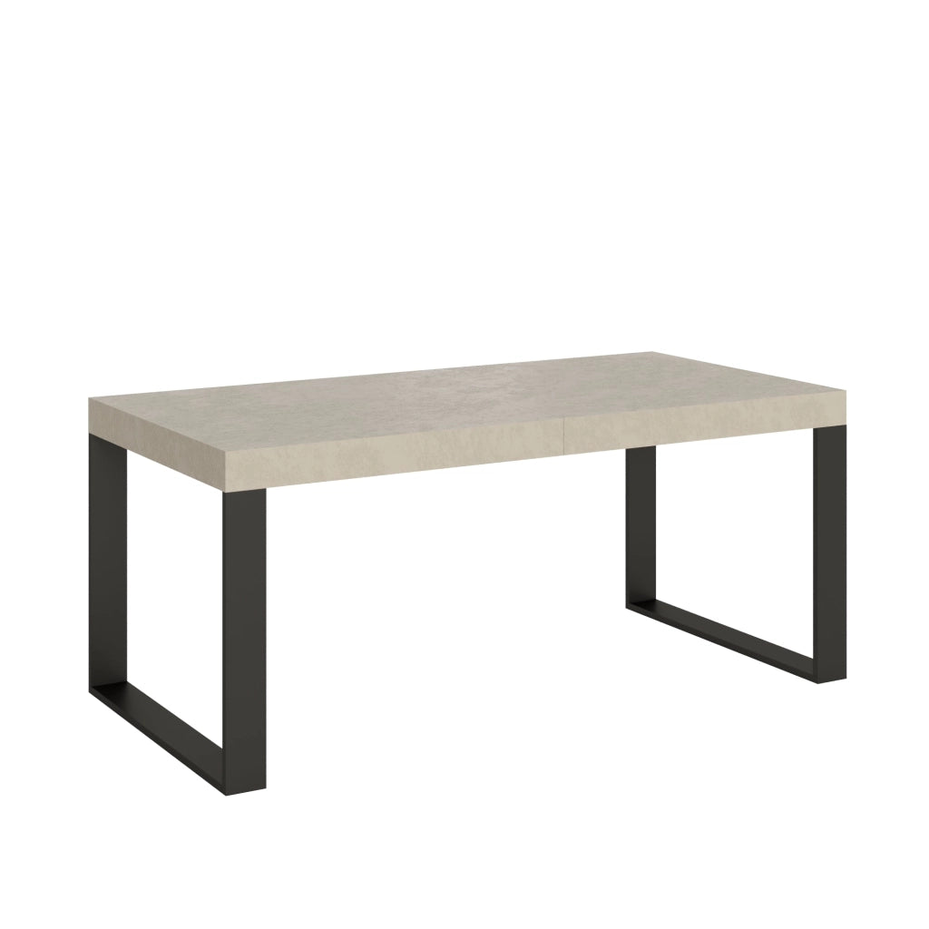 Tavolo Allungabile 200-304x90x77 cm Tecno Cashmere Telaio Antracite