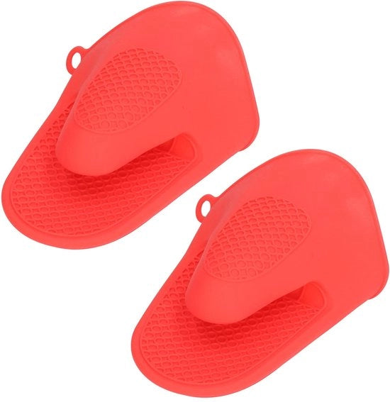 Manici di cottura in silicone antiscivolo a doppia presa