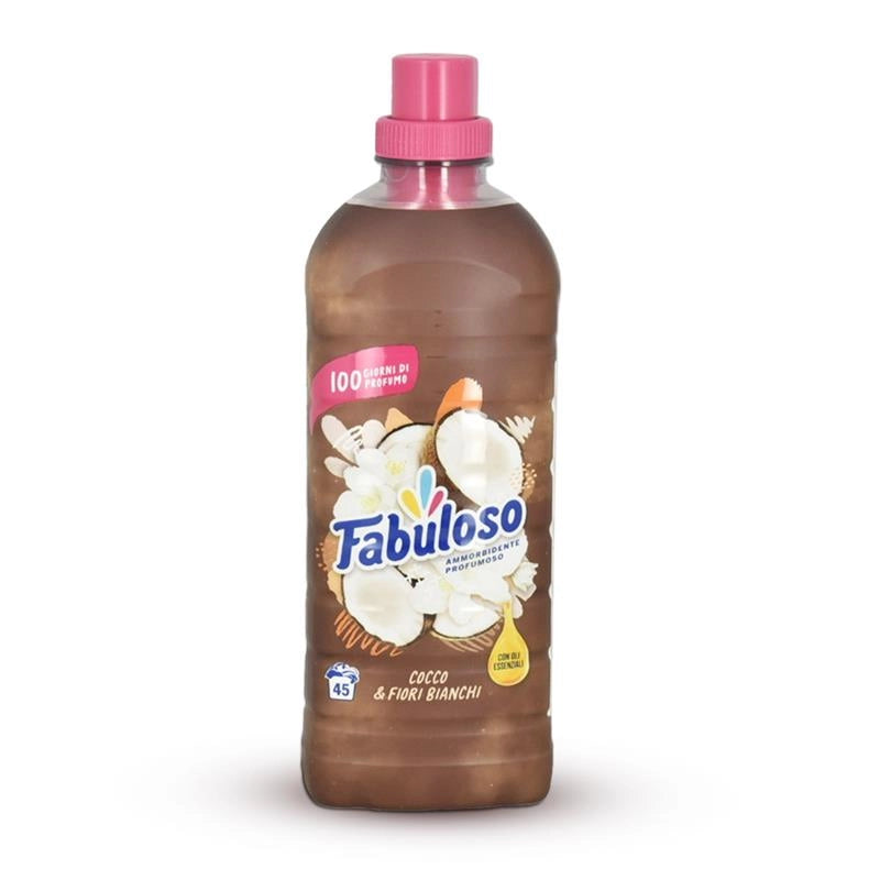 FABULOSO AMMOORBIDENTE CONCENTRATO DA 1 LT FRAGRANZA COCCO E FIORI BIACHI