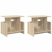 Supporto TV 2 pz | Armadietto TV | Mobile Porta TV Rovere Sonoma 50 x 35 x 45 cm