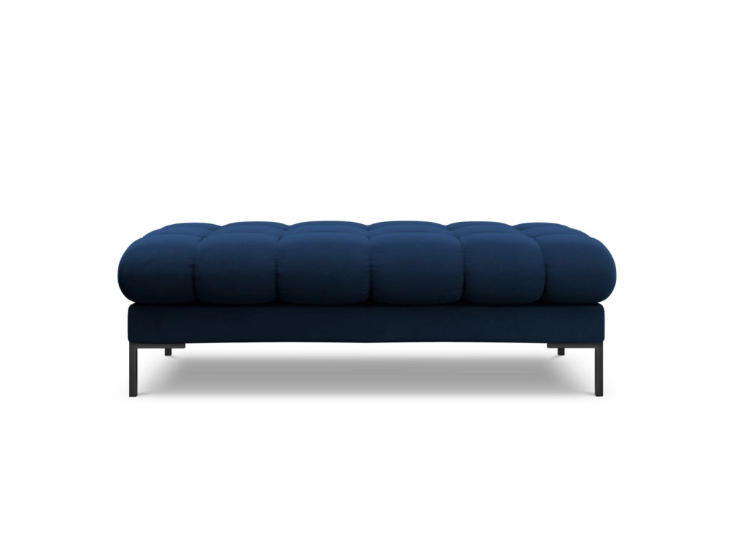 Cosmopolitan Design - Panca "Bali" 2 posti in velluto blu reale 
