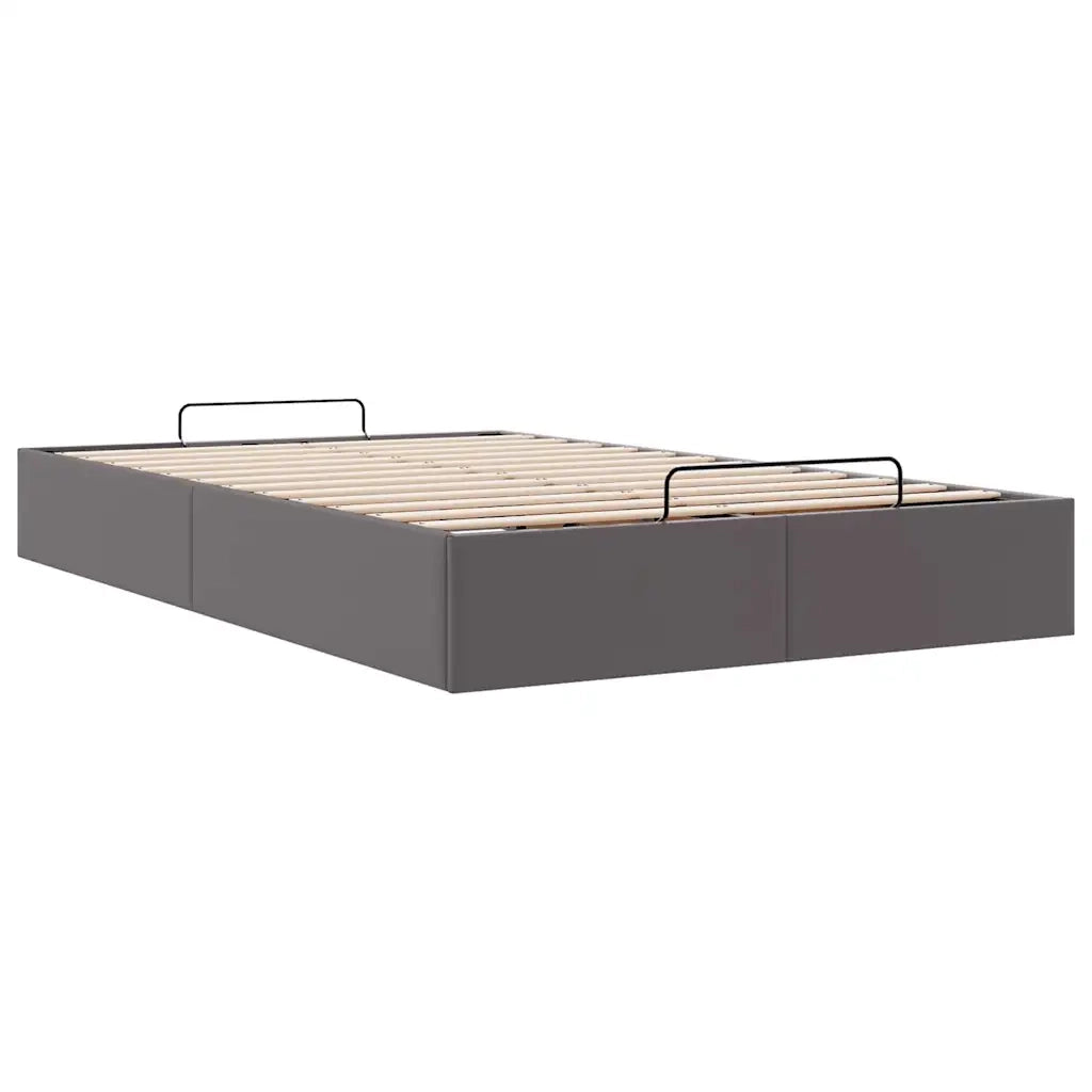 Struttura Letto Pouf senza Materasso 120x190 cm Similpelle