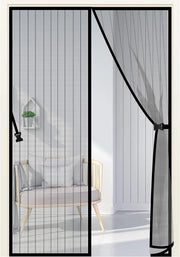 Gordino a Volo Magnetico - Barriera Anti-Zanzare - Telaio Completo - Adesivo Magnetico - 90 cm x 210 cm 354" x 826