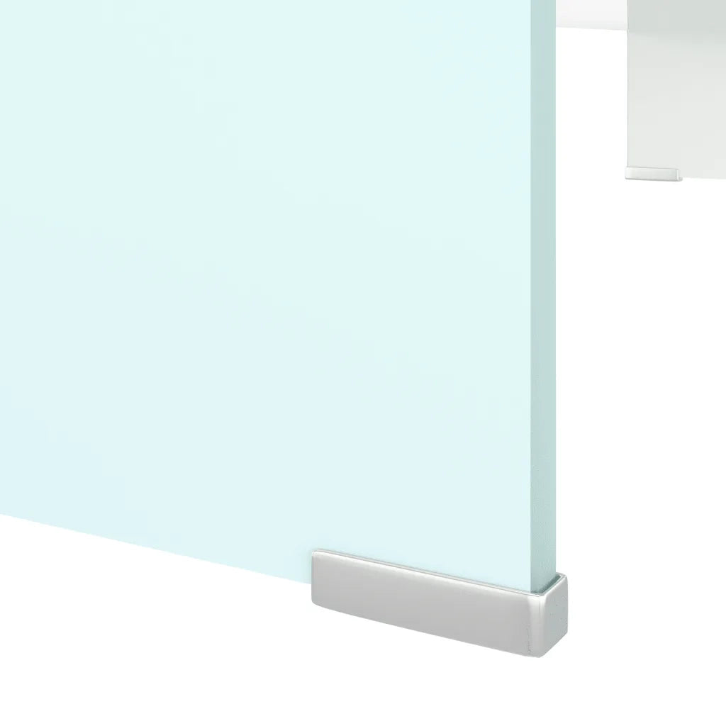 Supporto TV-Rialzo Monitor in Vetro Verde 90x30x13 cm