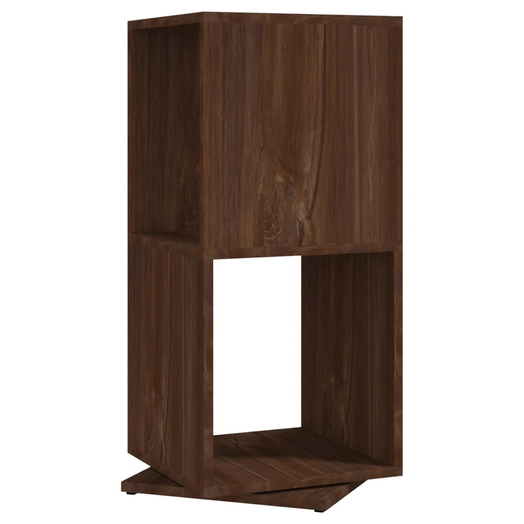 Armadietto Girevole Marrone Rovere 34,5x34,5x75,5cm Truciolato CFW4078969
