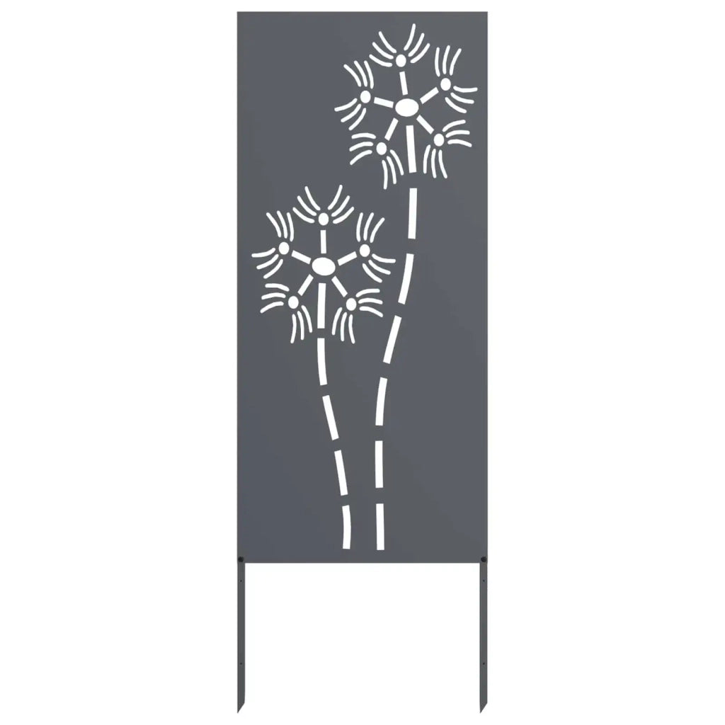 Schermo per privacy in giardino Traforo Antracite 50 x 140 cm
