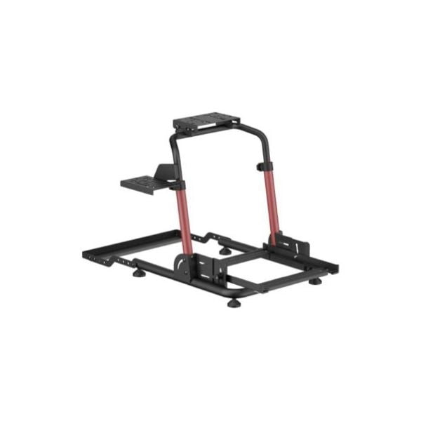 Supporto simulatore guida xtreme 90506 stand silverstone black e red