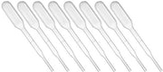 30 pipette di plastica da un uso 0,2 ml trasparenti | Pasteur pipette | 61 mm di lunghezza | attrezzature per laboratorio