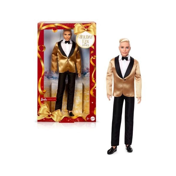 Bambola mattel jgk55 barbie ken magia delle feste