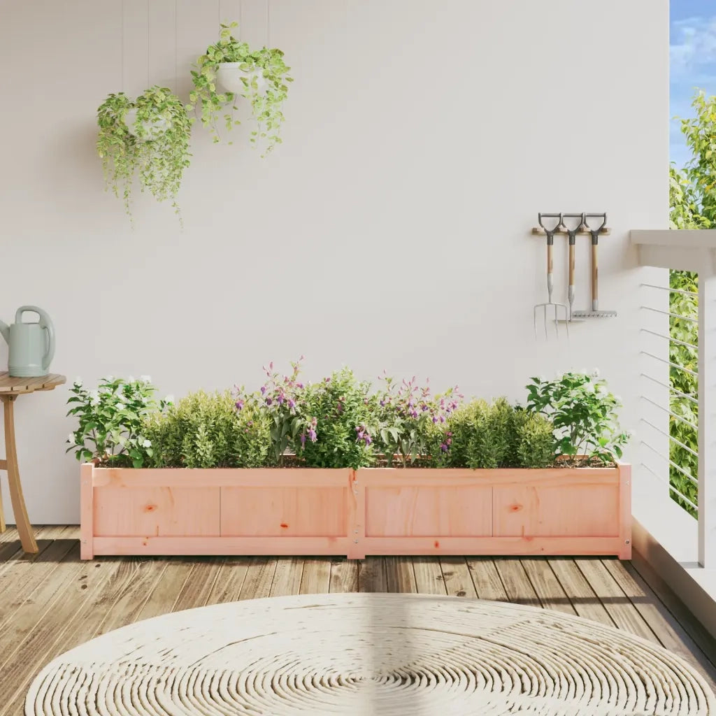 Fioriera da Giardino 180x31x31 cm in Legno Massello di Douglas 837500