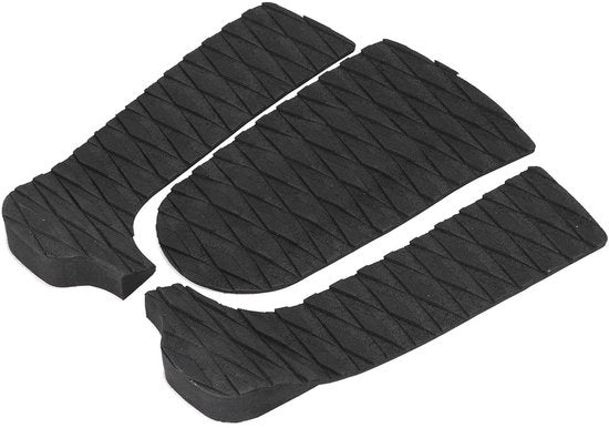 Pavimento di trazione Ultralicht EVA per tavole da surf/longboard - Antiscivolo - Decorativo - 3 pezzi - morbido e confortevole - Pavimento di trazione
