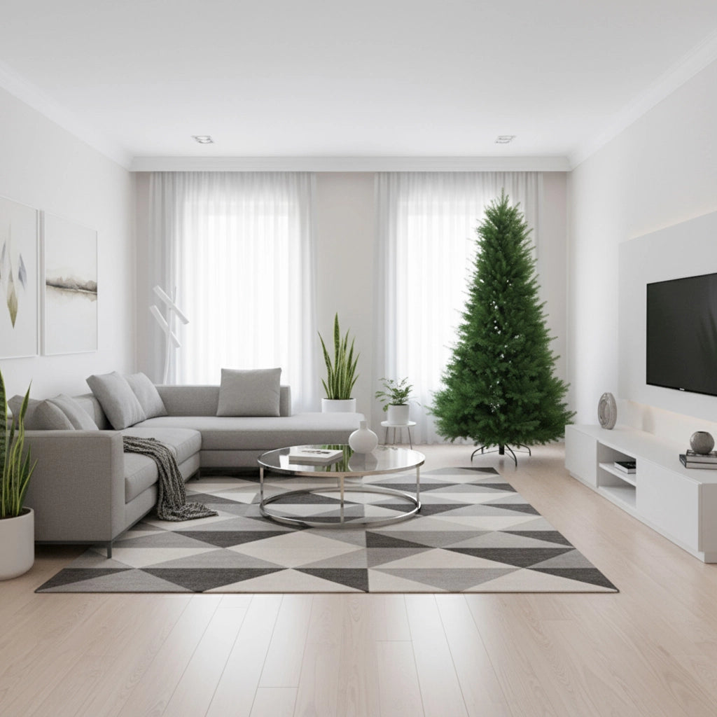 Rothschild - Albero di Natale Tradizionale in PE Ø130x180H cm, 813 Punte