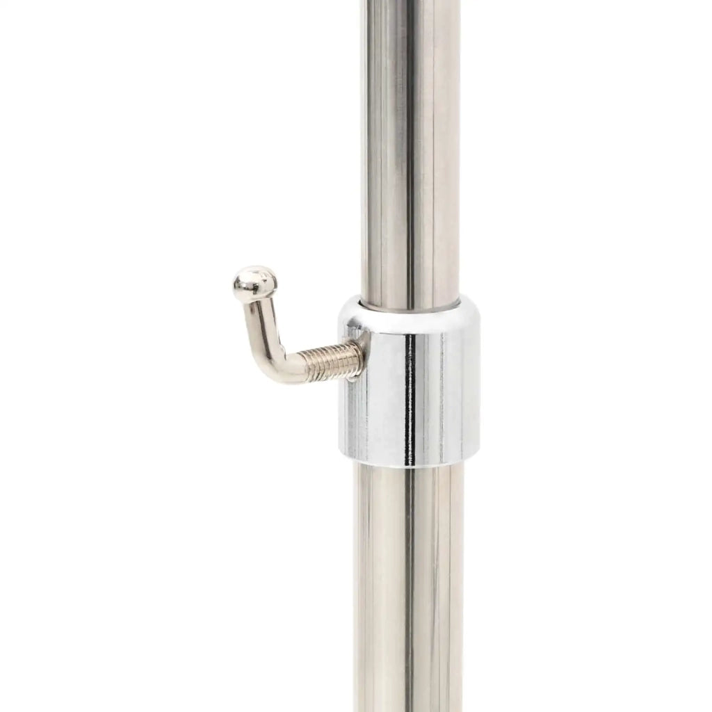 Manichino Regolabile 165-213 cm con Base Femmina PP Nero 42041700