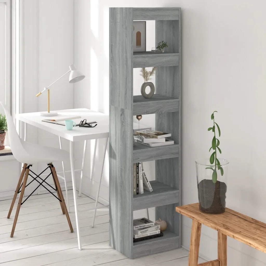 Libreria/Divisorio Grigio Sonoma 40x30x166 cm cod mxl 16101