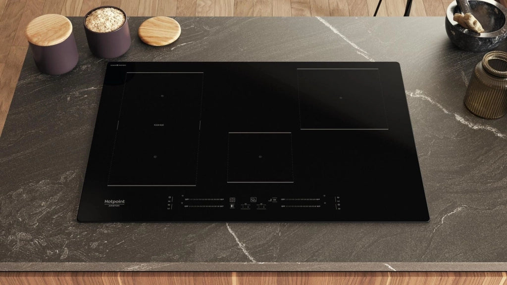 Hotpoint Ariston HS 1377C CPNE Nero Da incasso 77 cm Piano cottura a induzione 4 Fornello(i)