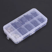Set di connettori a pin Molex 200 pezzi - terminale maschio/femmina - 2, 3, 4, 5 pin - kit di connettori jumper a filo