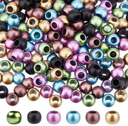 Acquario di Acquario con Fili Metallici 300 Pezzi - Fili Metallici con Foro di 10 x 8 mm - Mix a Forma di Palla - Decorazioni per Gioielli - Attività Creative - Fili per Gioielli