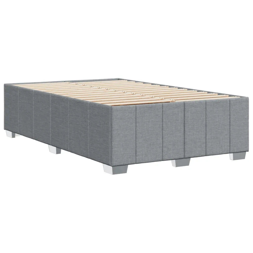 Giroletto senza Materasso Grigio Chiaro 120x190 cm in Tessuto 3284818