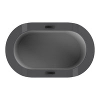 Piscina in Drop Stitch per Bagni di Ghiaccio 170x92x67A cm NetSpa Jarvi Grigio