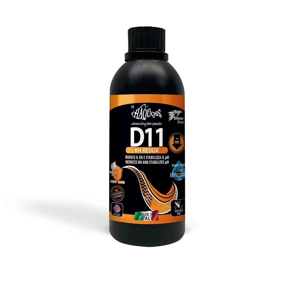 Haquoss D11 KH Redux 250ml - Riduce il KH e stabilizza il pH