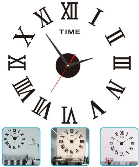 Orologio a Parete 3D in Acrilato - Stile Moderno e Classico con Numeri Romani - Progetto di Affissione Self-Support - Decorazione di Lusso per Salotto, Camera da Bambini e Ufficio - Nero

Modello: 
Specifica tecnica: 
Codice prodotto: