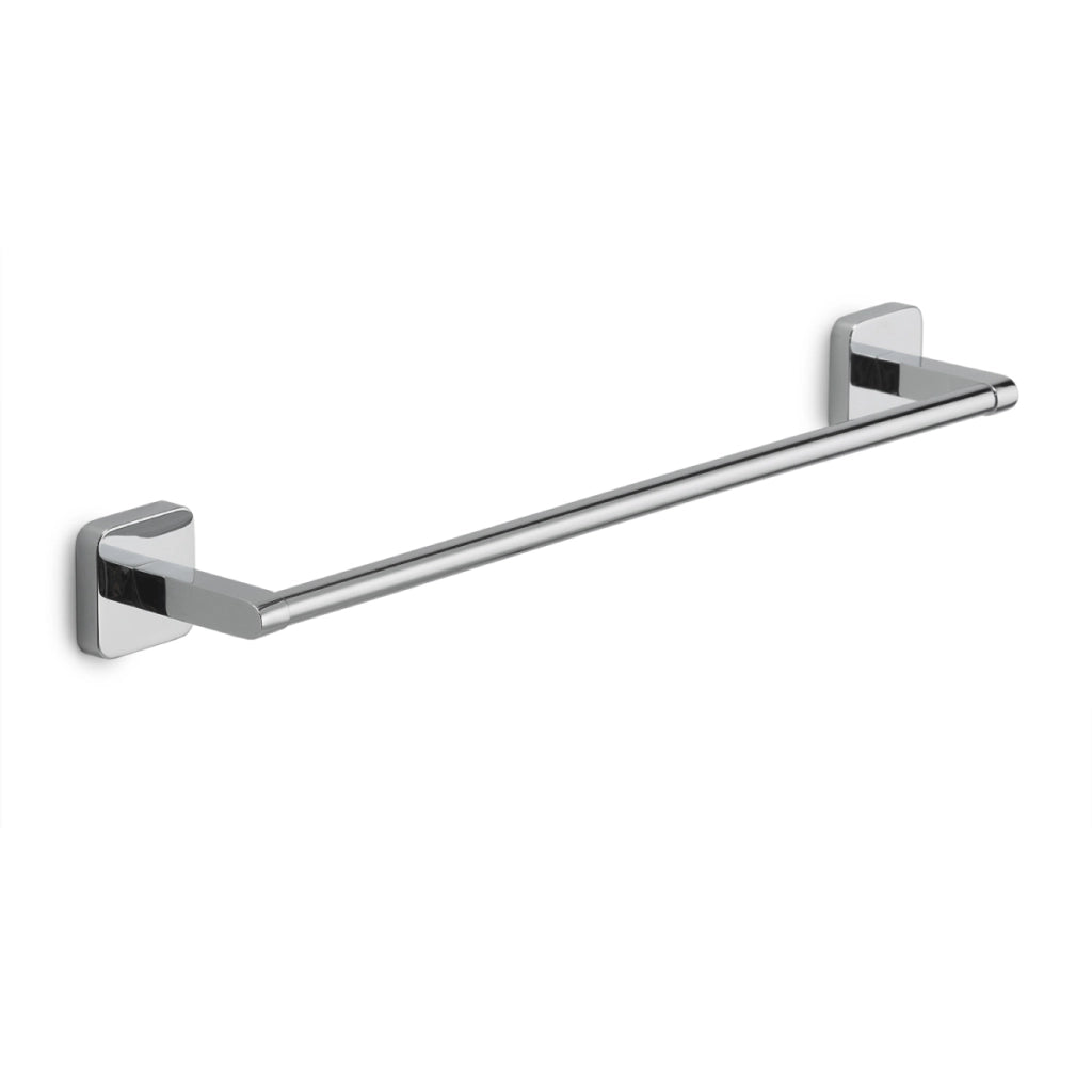 PORTA SALVIETTE DA PARETE IN ACCIAIO INOX CROMATO MODELLO TONGA - DIM. CM (LXPXH): 60X6,9X4,7 - CROMATO  - GDY