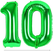 Decorazione per festa - Pallone XXL 83 cm - Pallone in alluminio - Pallone numerico 0-9 - Adatto per bambini