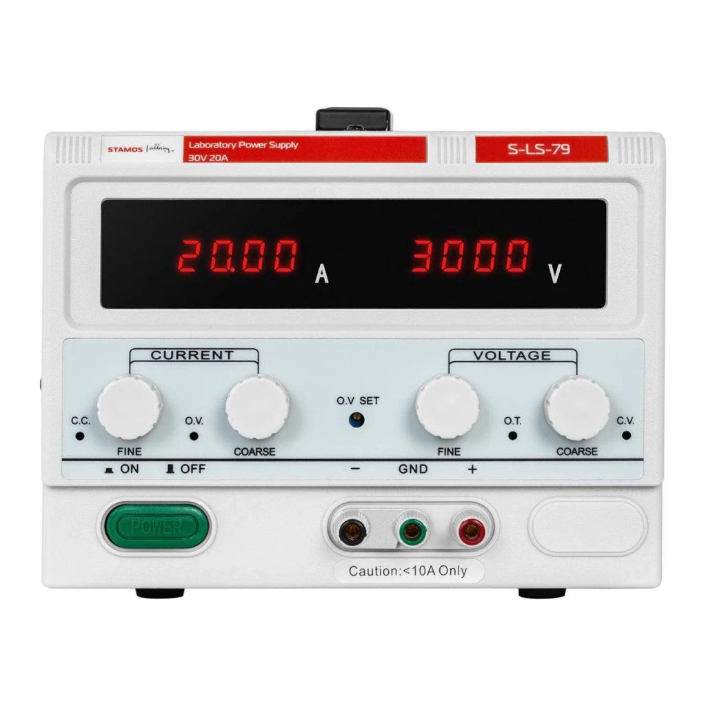 Alimentatore da laboratorio a bassa ondulazione 0-30 V - 0-20 A CC - 600 Watt 14_0000424