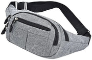 Borsa da spalla per uomo impermeabile, stile coreano, con cinturino in stile banana