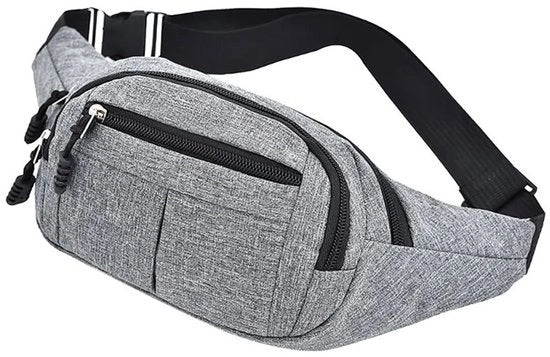 Borsa da spalla per uomo impermeabile, stile coreano, con cinturino in stile banana