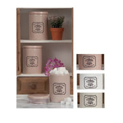 Contenitore Barattolo da Cucina in ceramica theia d.9 h.13 cm Vari Colori