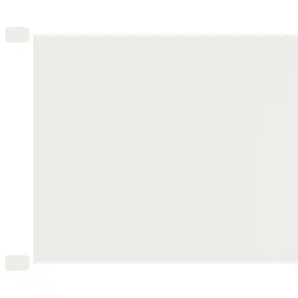 Paravento Verticale Bianco 140x420 cm Tessuto Oxford CFW7149921