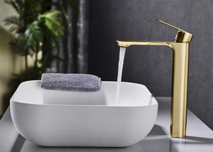 Rubinetto Da Lavabo Rea Urban Gold High