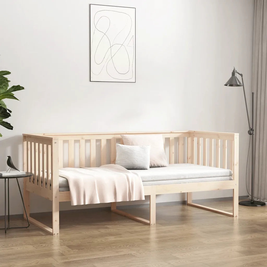 Dormeuse senza Materasso 100x200 cm in Legno Massello di Pino 820886