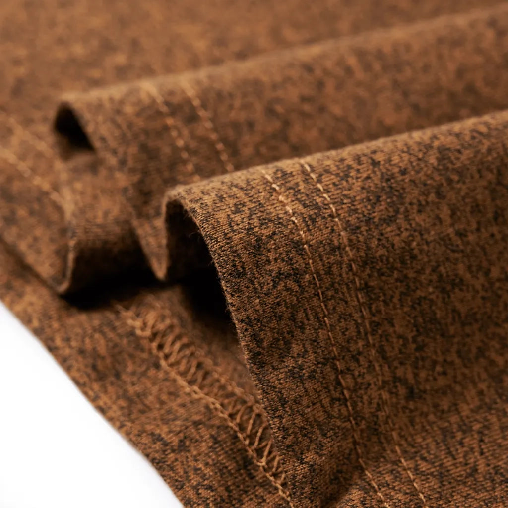 Maglietta Bambini Maniche Lunghe Cognac Mélange 104 12830