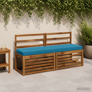 Cuscini per Panchina a 2 Pezzi SOEST 2 pz 100% Poliestere 949935